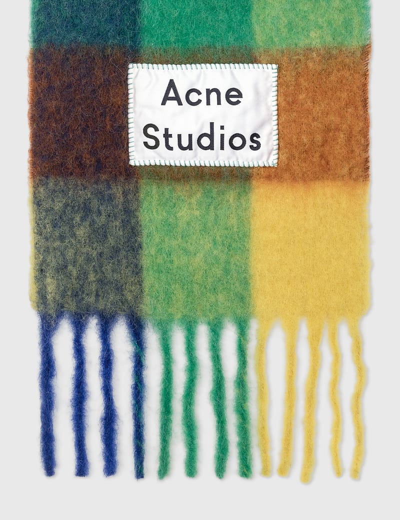 Acne Studios - Vally Check Scarf | HBX