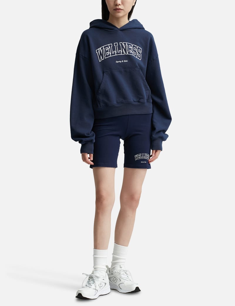 ネイビー ハーフジップ トレーナー sporty & rich SPORTY&RICH（スポーティアンドリッチ）の「【Sporty&Rich