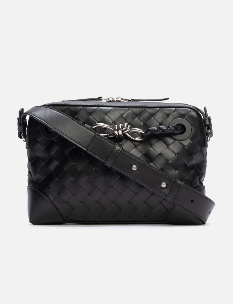 Bottega Veneta Andiamo Zipped Messenger - Intrecciato calfskin