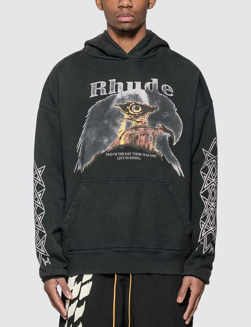 Rhude - Bald Eagle Hoodie | HBX - Globally Curated Fashion and