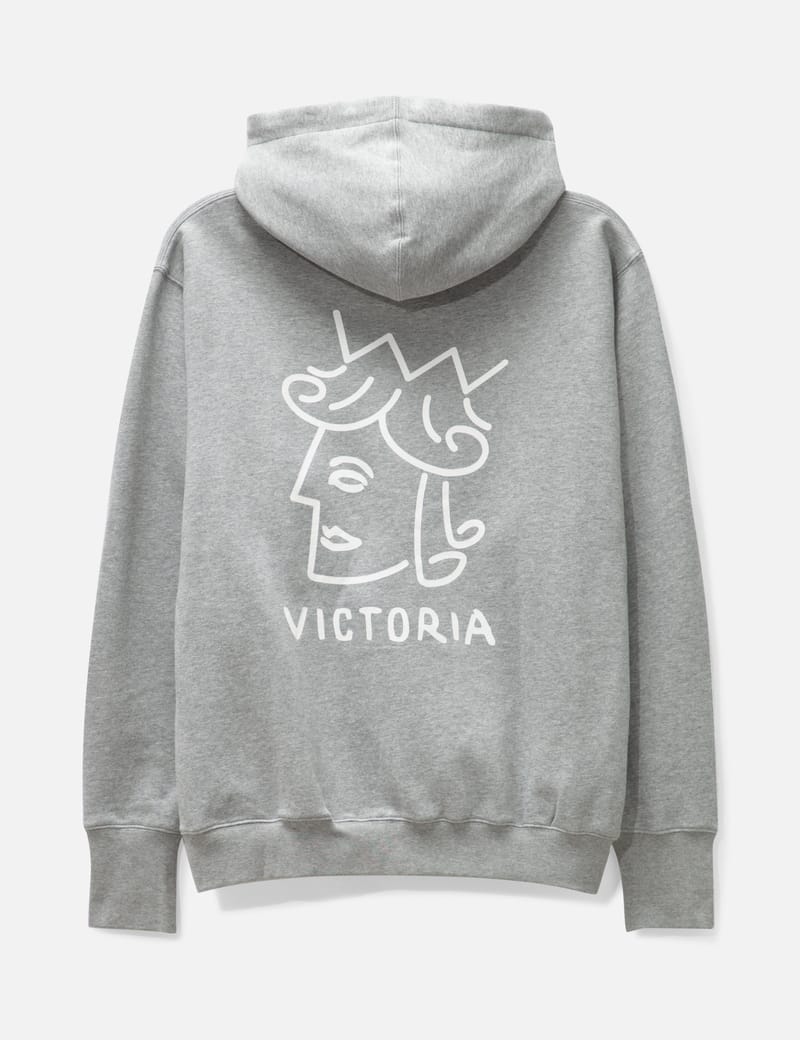 Victoria - Queenhead Logo ZIP-UP HOODIE | HBX - Globally Curated ...