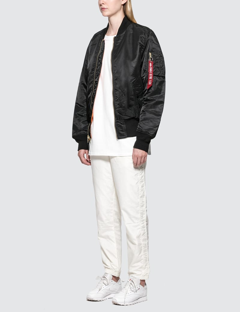 Alpha Industries - MA-1 Blood Chit Flight Jacket | HBX - Globally