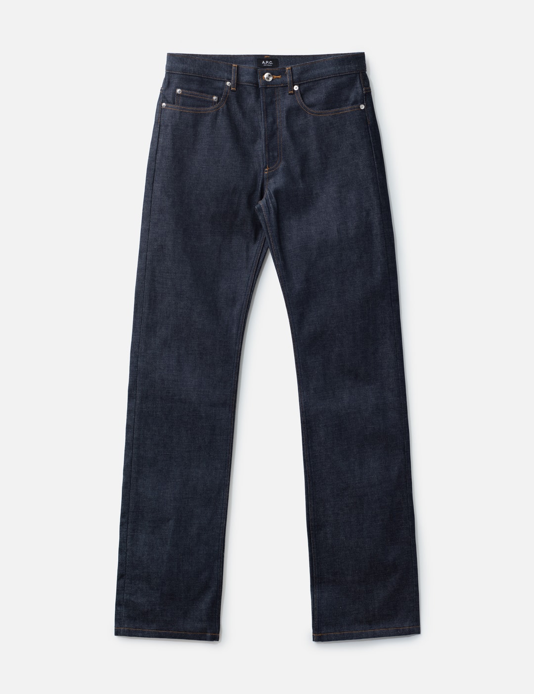 A.P.C. Rescue Jeans - Straight, mid-low rise selvedge denim in indigo ...