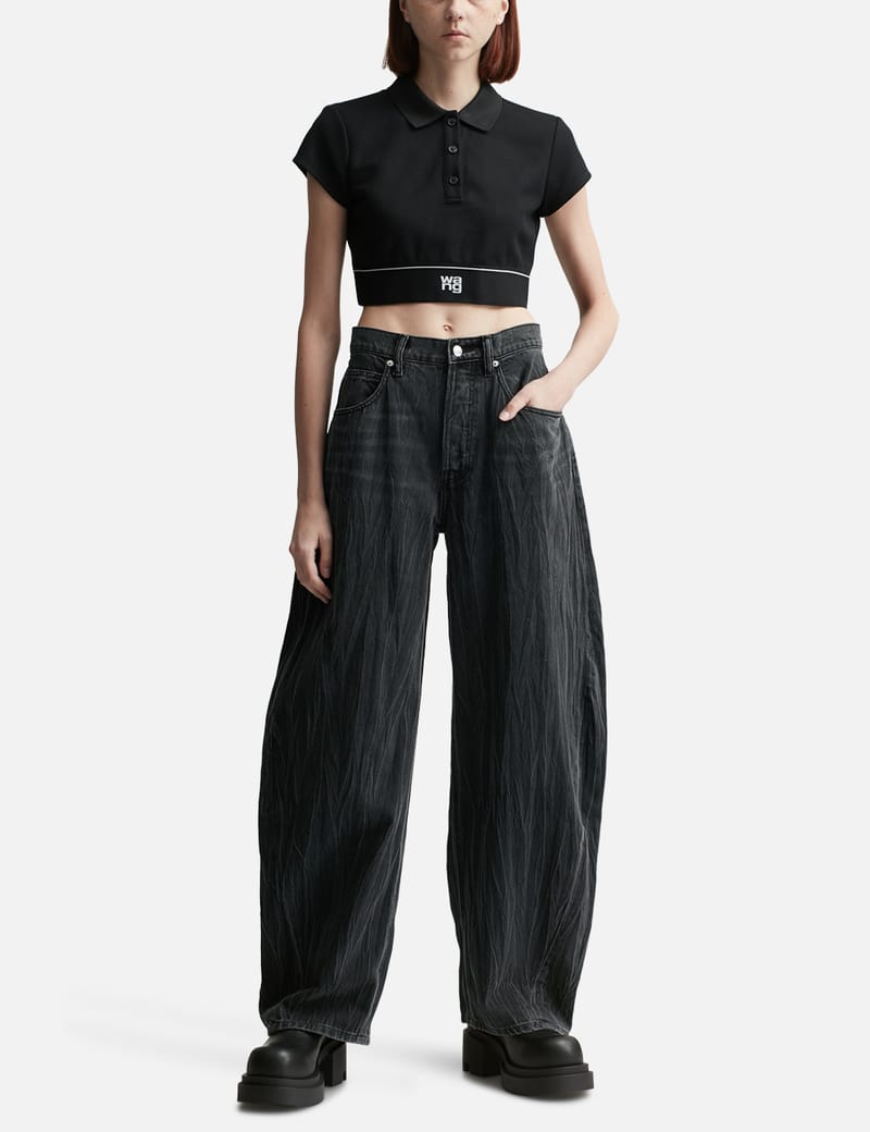 T By Alexander Wang - Cheerleader Polo Top | HBX