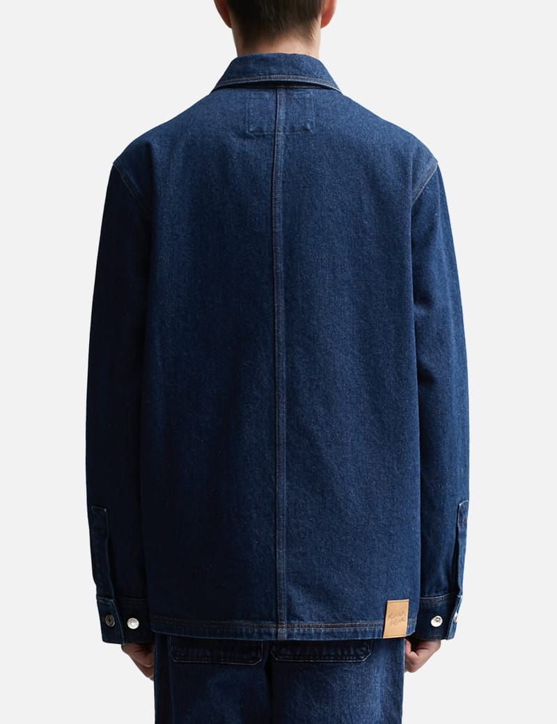 Maison Kitsuné - Denim Workwear Jacket | HBX - Globally