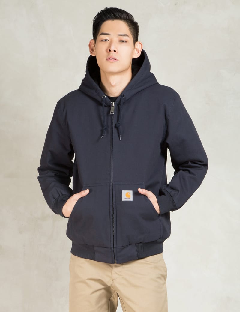 Carhartt Work In Progress - Dark Navy Rigid Active Jacket | HBX