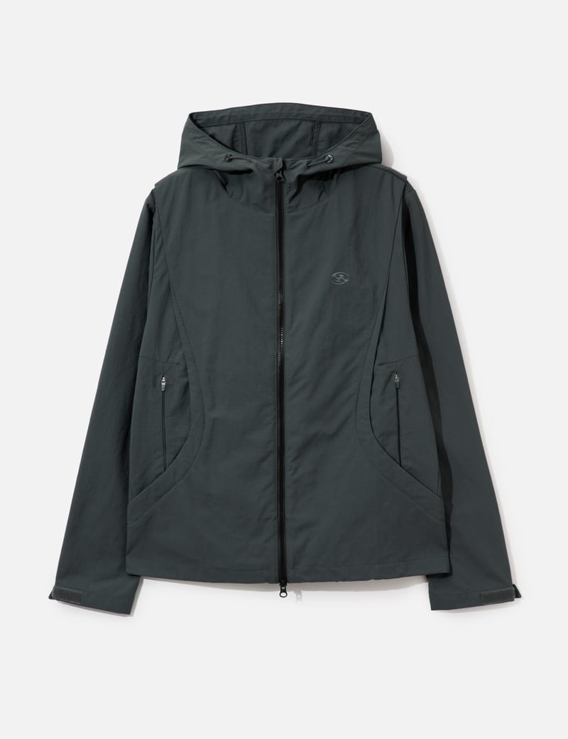 San San Gear Alea Shell Jacket - YKK防水ジッパーと調整機能付きの3
