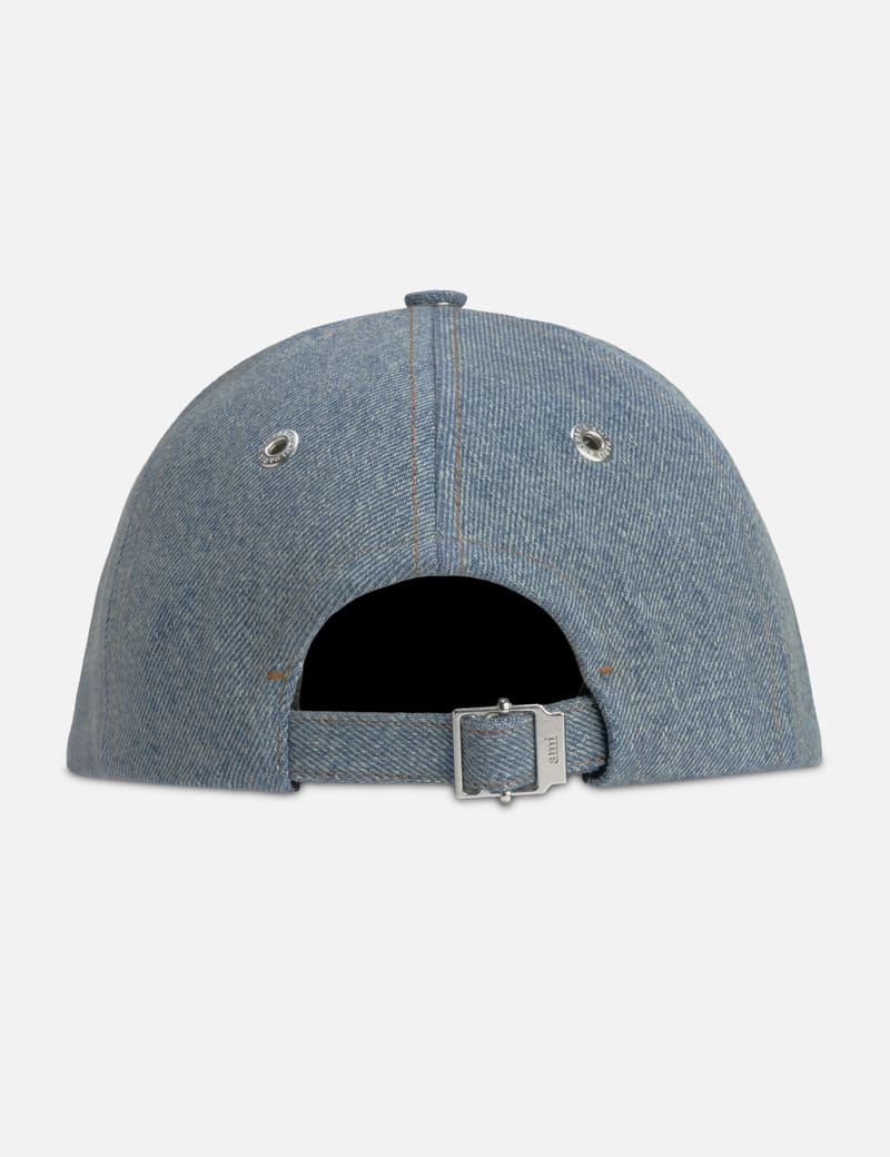 Ami - Red Ami De Coeur Embroidery Cap | HBX