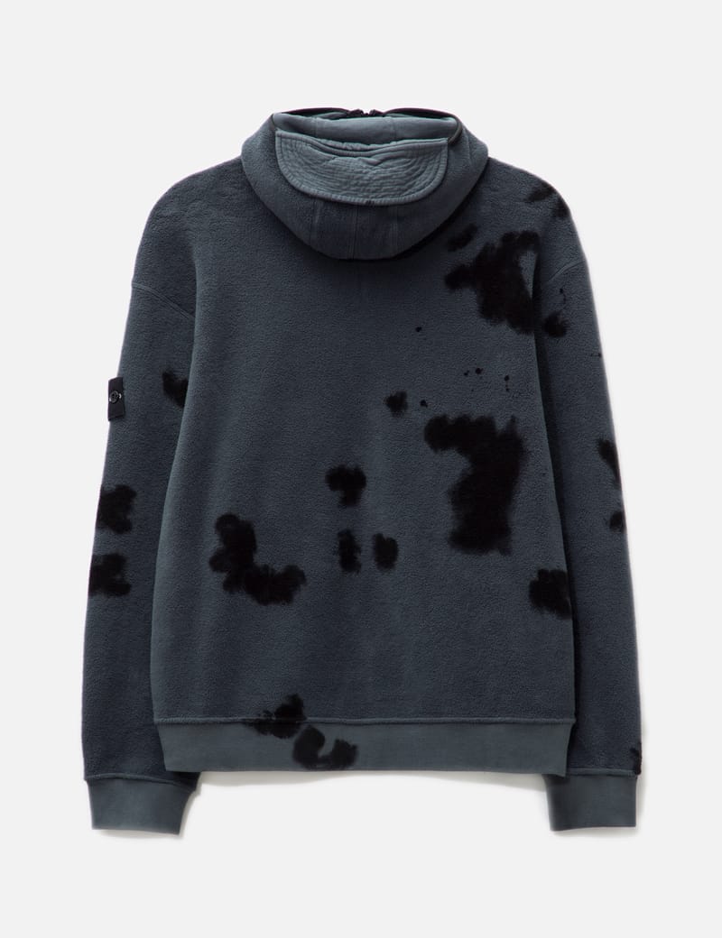 Stone Island - Trattamento Zip-up Hoodie | HBX - Globally