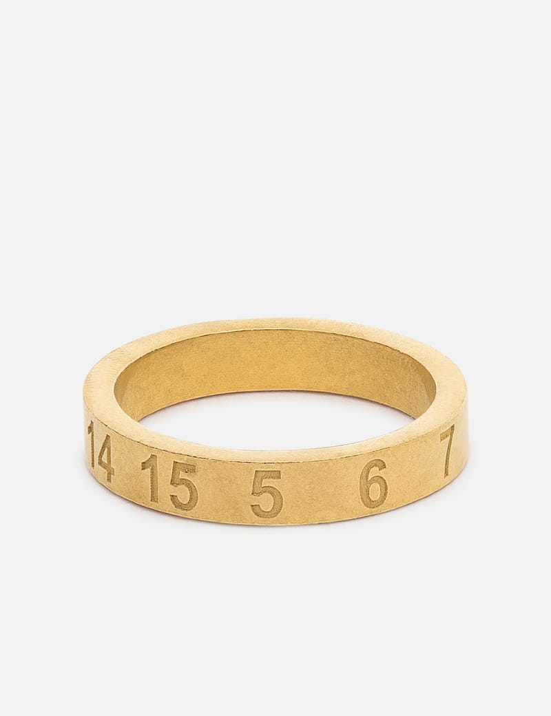 『Maison RING SV』 Maison Margiela - Numerical Ring | HBX