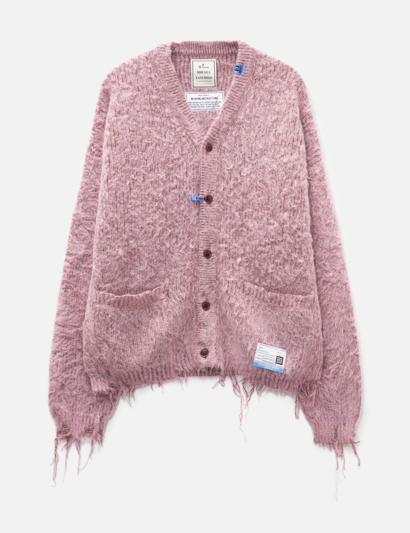 MOHAIR KNIT CARDIGAN