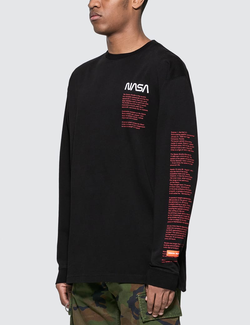 HERON PRESTON® - NASA Over Long Sleeve T-Shirt | HBX - Globally