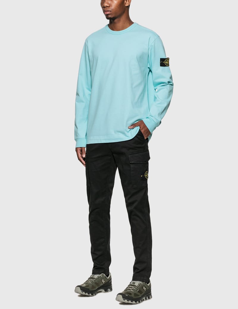 【新品】STONE  ロゴ付きTシャツ　Compassパッチ Stone Island - Compass Logo T-shirt | HBX - Globally Curated