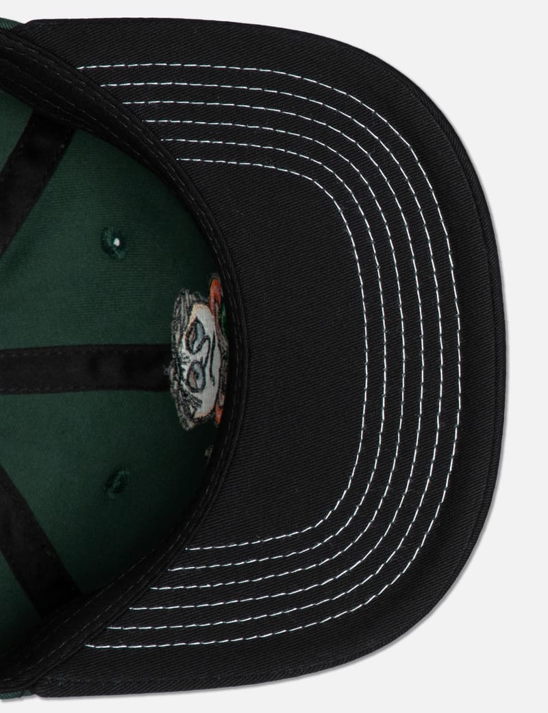 【BUTTER GOODS】 Blues 6 Panel Cap / Forest & Black Butter Goods - BLUES 6 PANEL CAP | HBX - Globally Curated