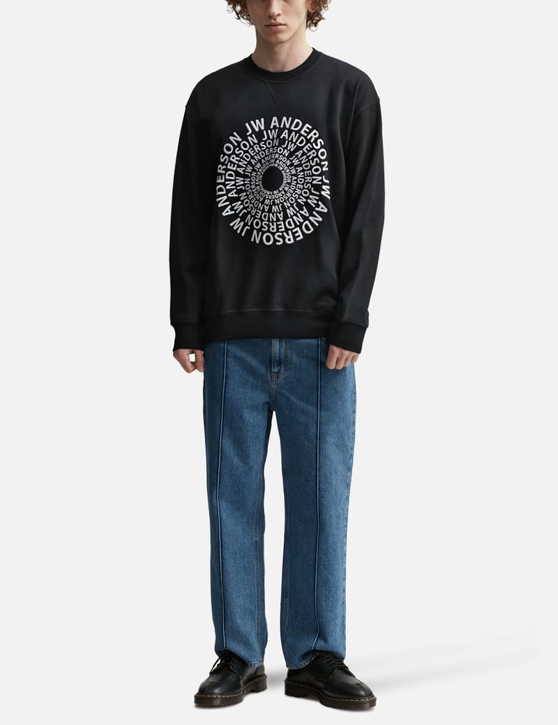 Jw anderson logo sweatshirt on sale