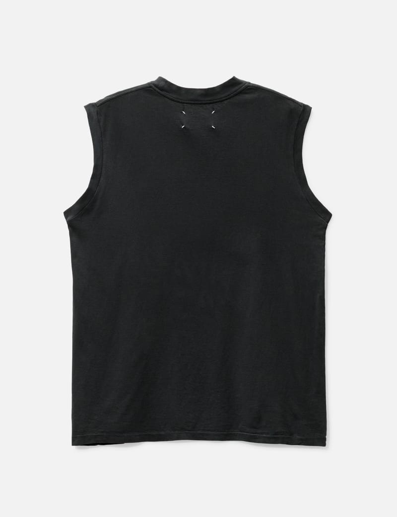 【Maison Margiela】T-Shirts And Polos Maison Margiela T-shirt with logo | Men's Clothing | Vitkac