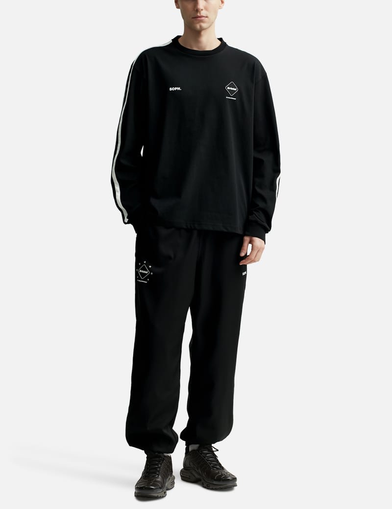 FCRB LINE TEAM L/S BAGGY TEE WHITE L⁄S BAGGY TEAM F.C.R.B. 美品