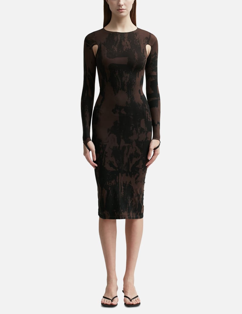 インナー・ルームウェアその他 ANDREADAMO Andrea Adamo Dresses Black ANDREĀDAMO Ribbed Asymmetric Sleeveless Dress | Black | FARFETCH