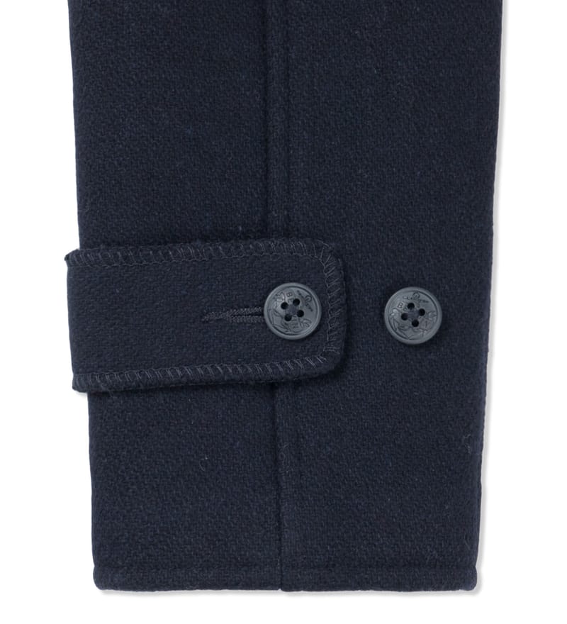 Bedwin & The Heartbreakers - Navy Marlon Peacoat Jacket