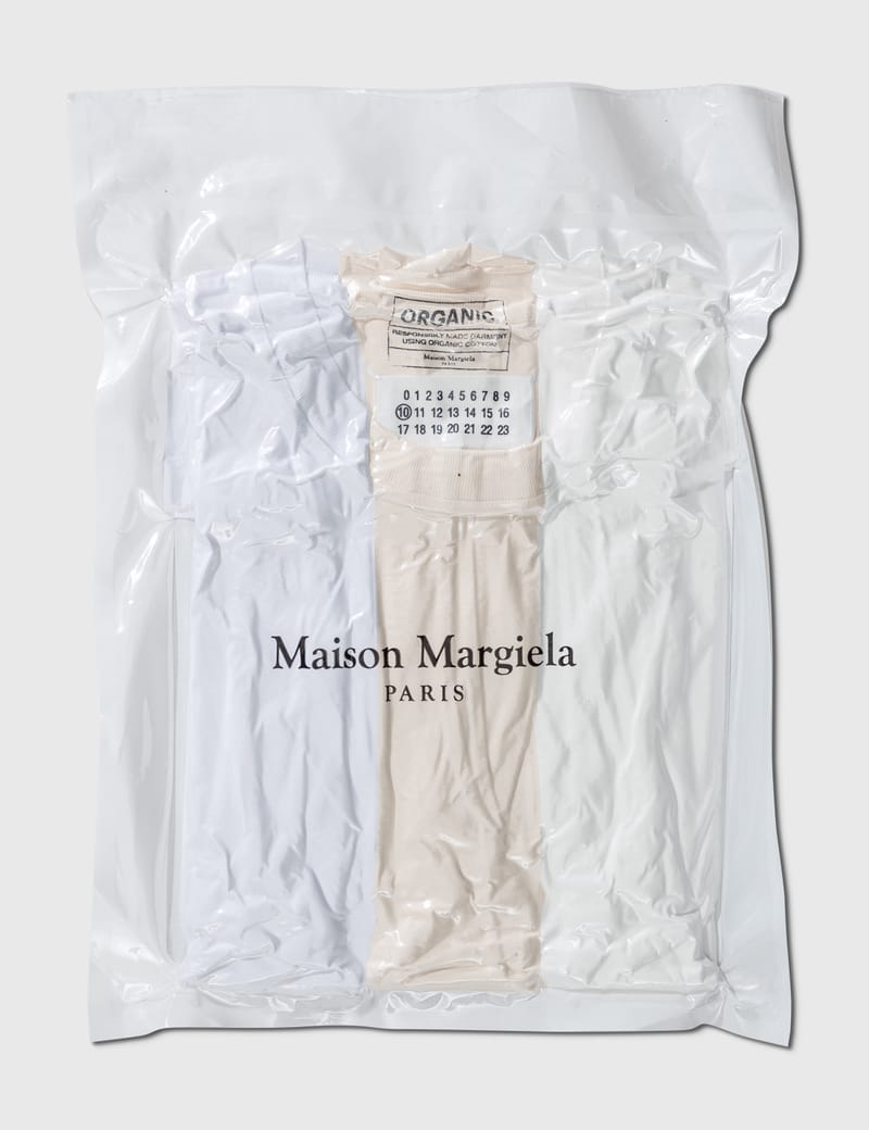メゾン マルジェラ - シェイズ・オブ・ホワイト Tシャツセット