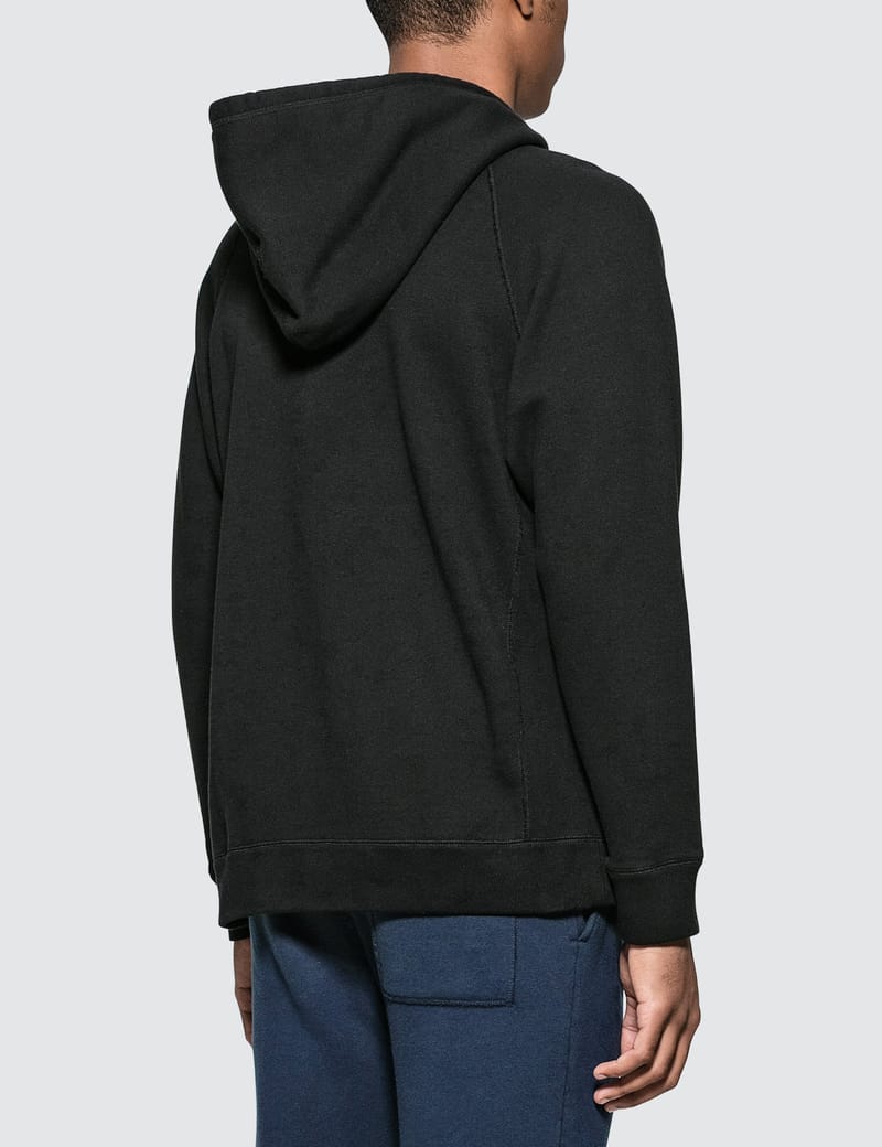 Denim By Vanquish & Fragment - Fragment Logo Print Hoodie in Black