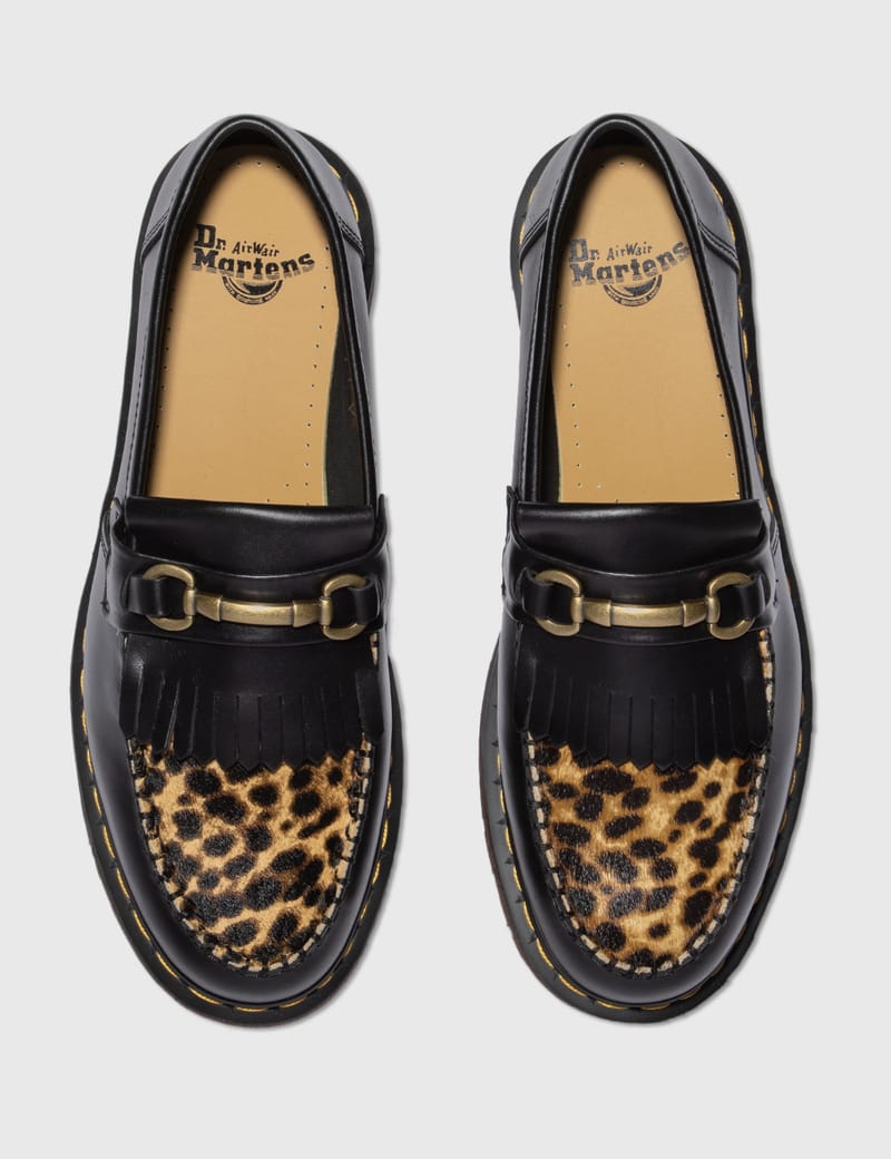 Dr. Martens - Adrian Snaffle Hair On Loafers | HBX - Globally