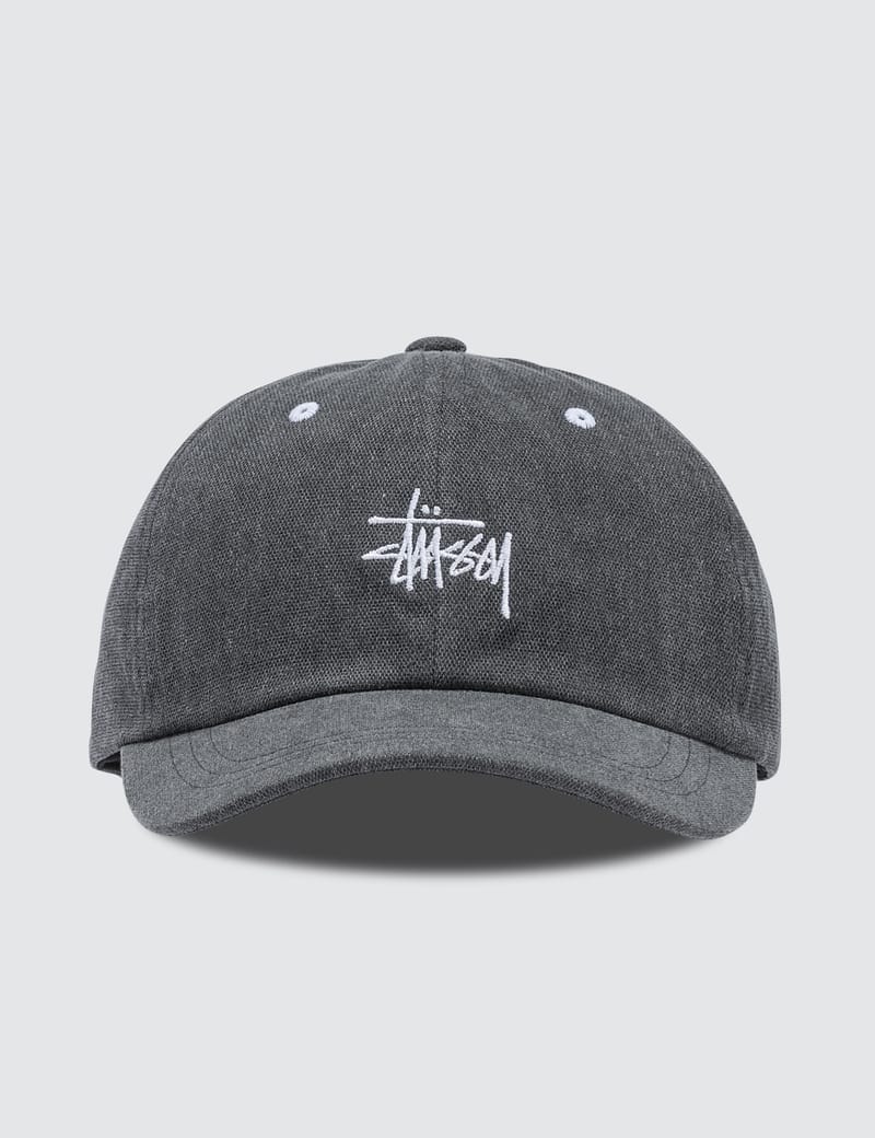 stussy washed stock logo low cap おまけ付き Washed Stock Low Pro Cap - Leaf Camo – Feature
