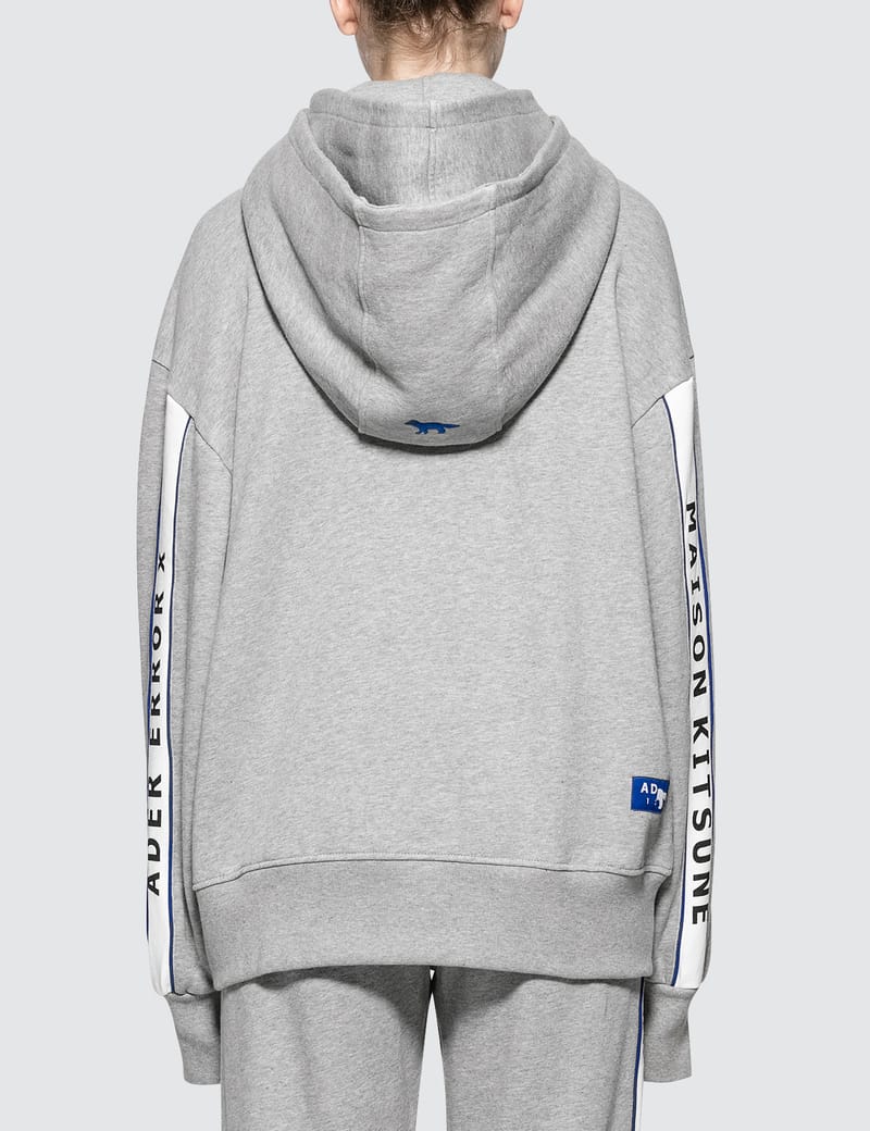 Maison Kitsuné - Ader Error X Maison Kitsuné Bicolor Hoodie | HBX
