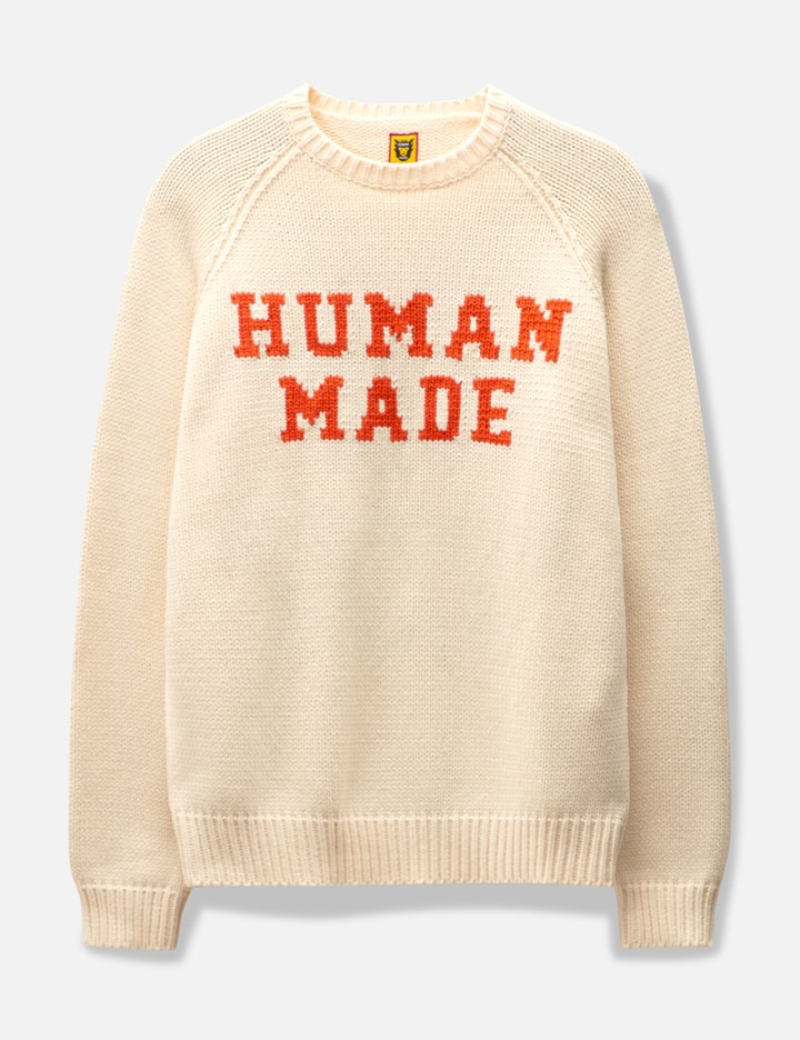 Human Made BEAR RAGLAN KNIT SWEATER HBX Globally Curated Fashion