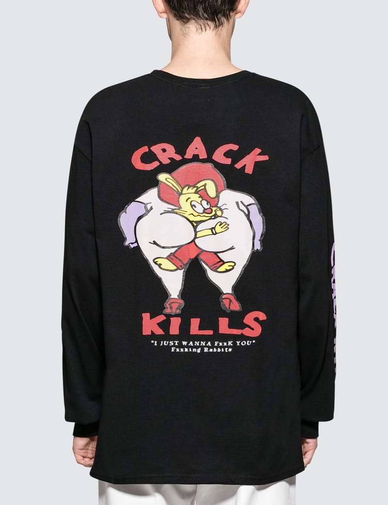 FR2 - Crack Kills L/S T-Shirt | HBX