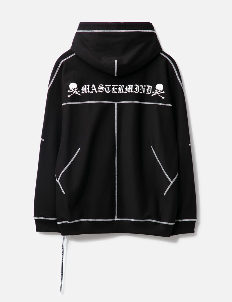 Mastermind Japan - Stitching Boxy Hoodie | HBX