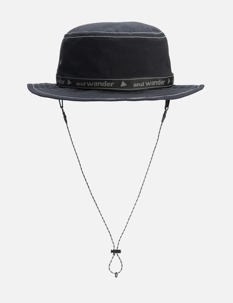 and wander - And Wander X Maison Kitsuné ナイロンハット | HBX