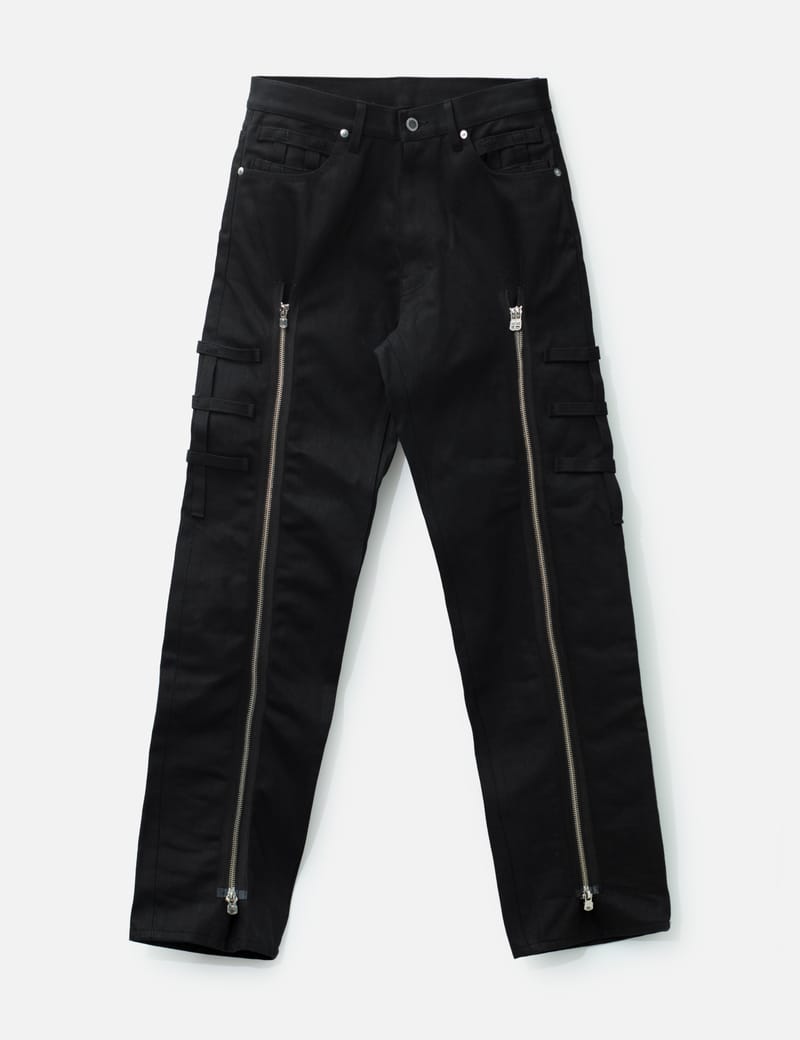 Takahiromiyashita Thesoloist Bondage Jeans - Black denim, minor
