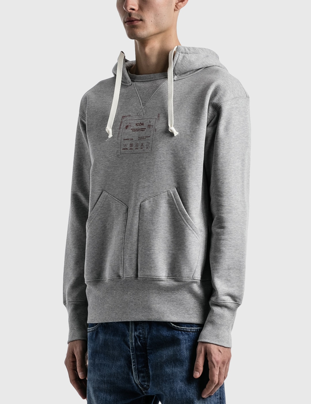 Maison Margiela - Label Printed Hoodie | HBX - Globally Curated Fashion ...