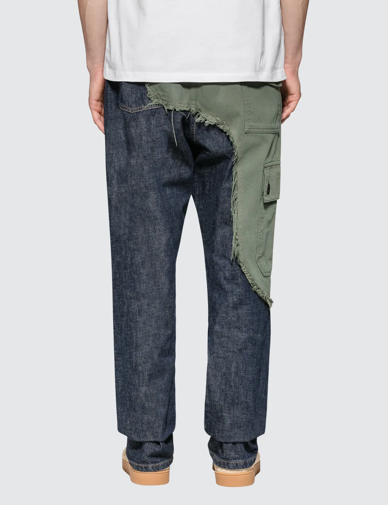 Loewe - Asymmetric Jeans | HBX - Globally Curated Fashion and