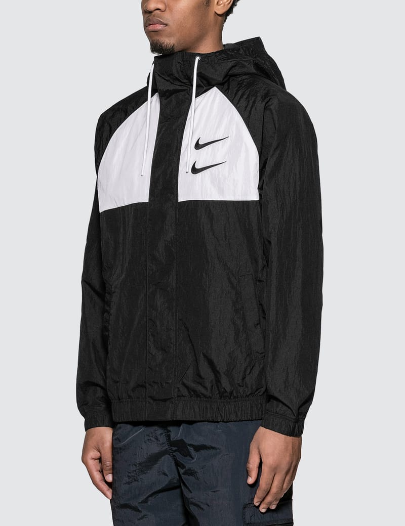 Nike - Swoosh Woven Hooded Jacket | HBX - Globally Curated Fashion