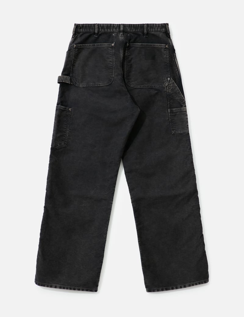 パンツ maison martin margiela straight denim Maison Margiela straight-cut Denim Jeans | Blue | FARFETCH