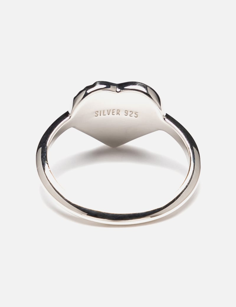 Human Made - Heart Silver Ring | HBX