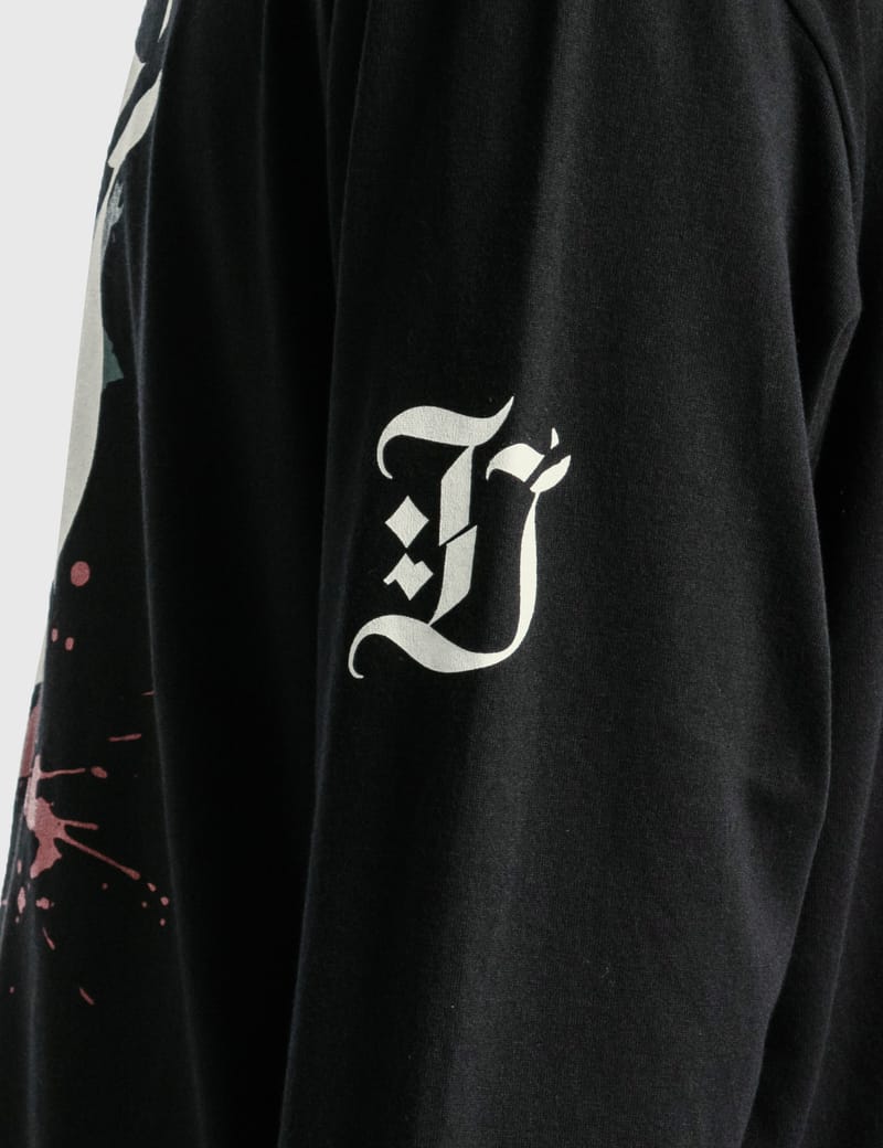 Undercover - Rose Print Long Sleeve T-shirt | HBX - Globally