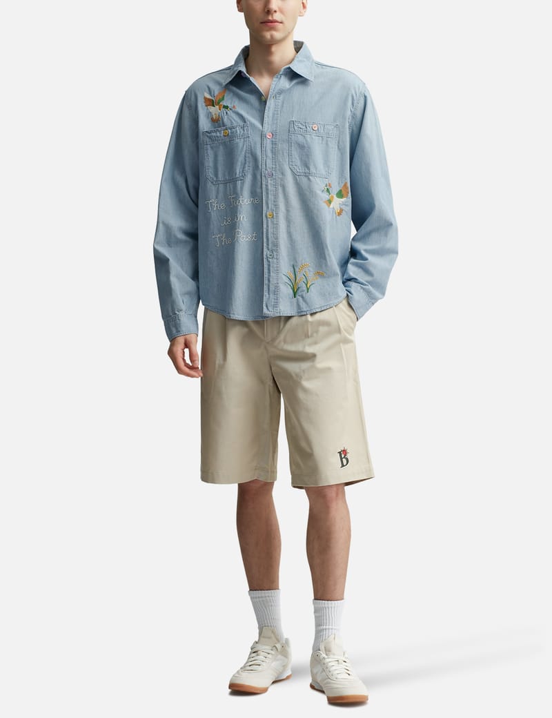 Human Made - CHAMBRAY WORK SHIRT | HBX - ハイプビースト(Hypebeast ...