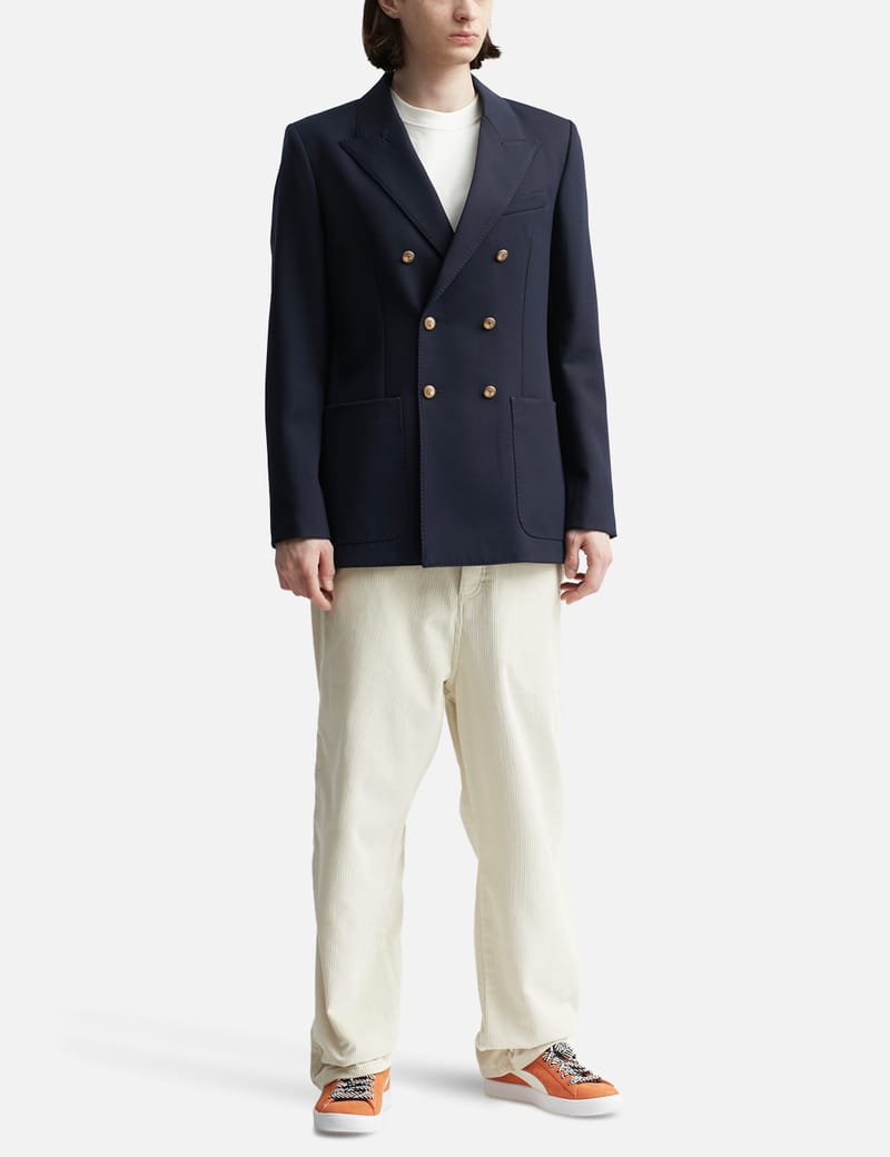 Ami paris ダブルブレスト　テーラード　ジャケット　jacket 楽天市場】ami paris アミパリス ジャケット HBV313.WV0039