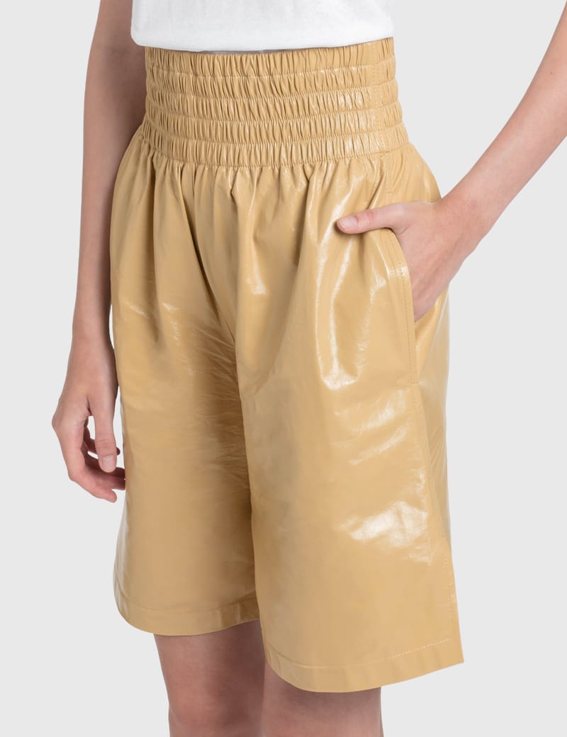 Bottega Veneta - Leather Shorts | HBX - Globally Curated