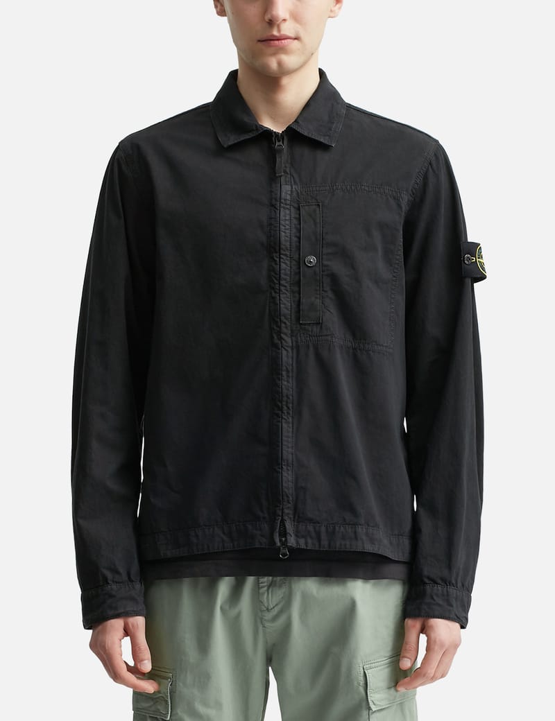 stone island ghost オーバーシャツ　M ストーンアイランド - Ghost Piece Overshirt | HBX - ハイプ