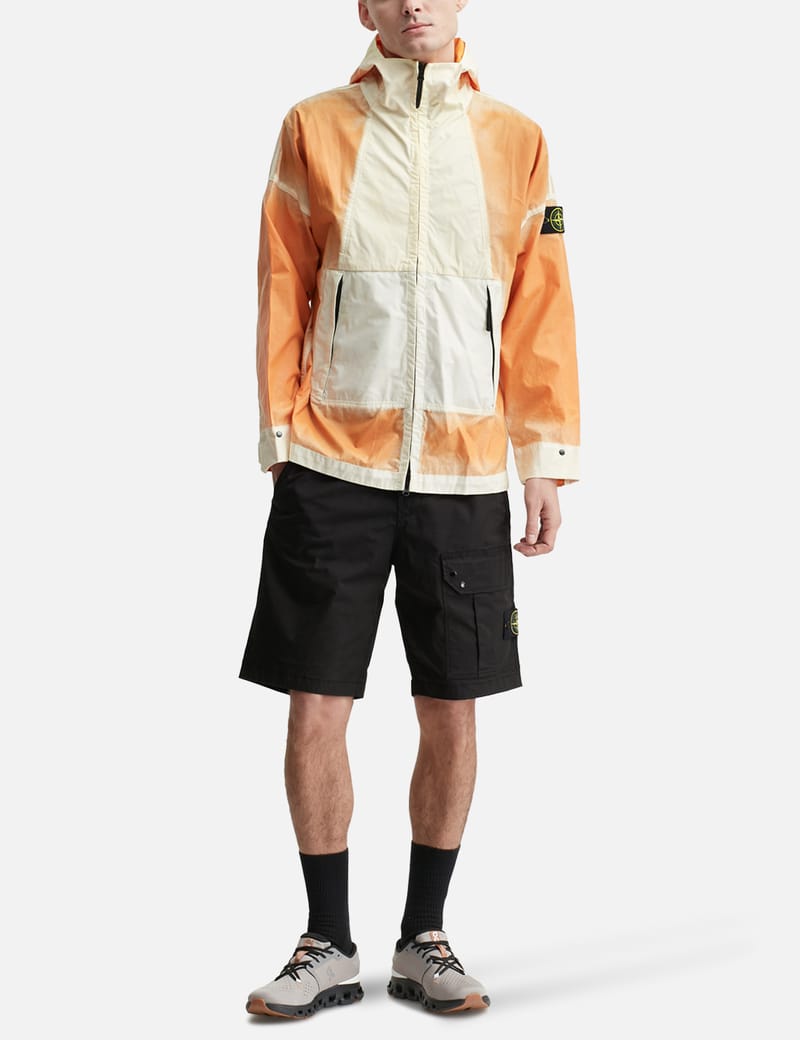 Stone Island - Hand-Sprayed Mussola Gommata-TC | HBX