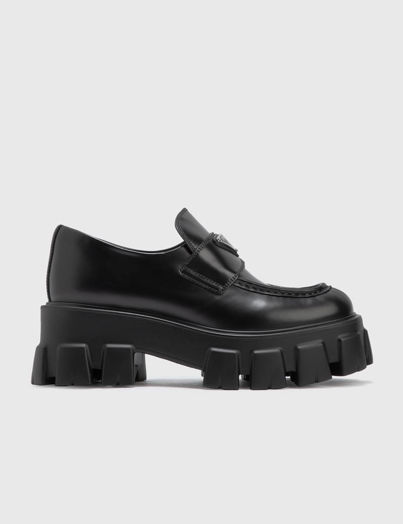 PRADA/プラダ】モノリス レザーローファーを買取入荷致しました