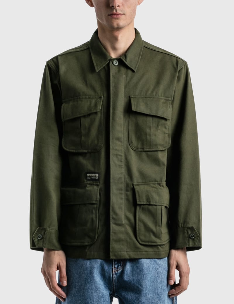 DEVÁ STATES - Bones Fatigue Jacket | HBX - Globally Curated