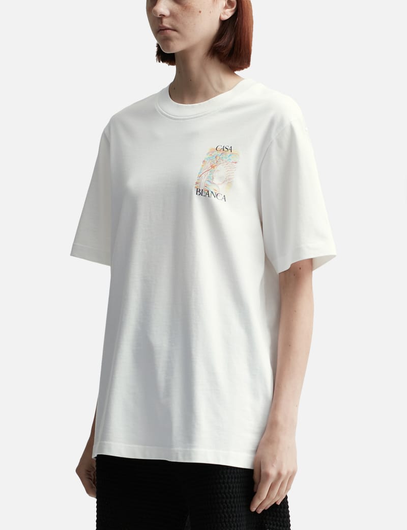 【芸能人着用アイテム】Casablanca Mushroom Goddess Tシャツ tshirt-2-3h-18e25.jpg?fit=max&