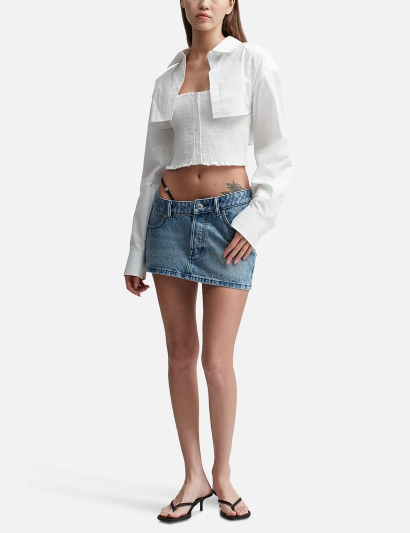 Alexanderwang ディアマンテ ロゴストラップ レイヤーショートパンツ top-1-4h-8eb91.jpg?fit=max&w=
