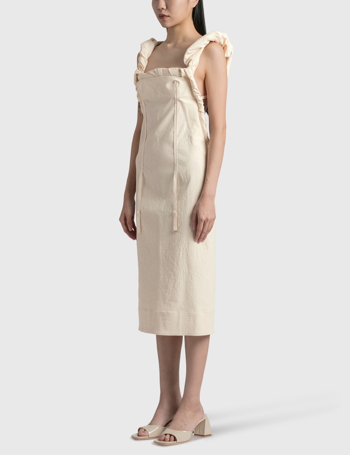 Jacquemus La Robe Crema Dress HBX Globally Curated Fashion and