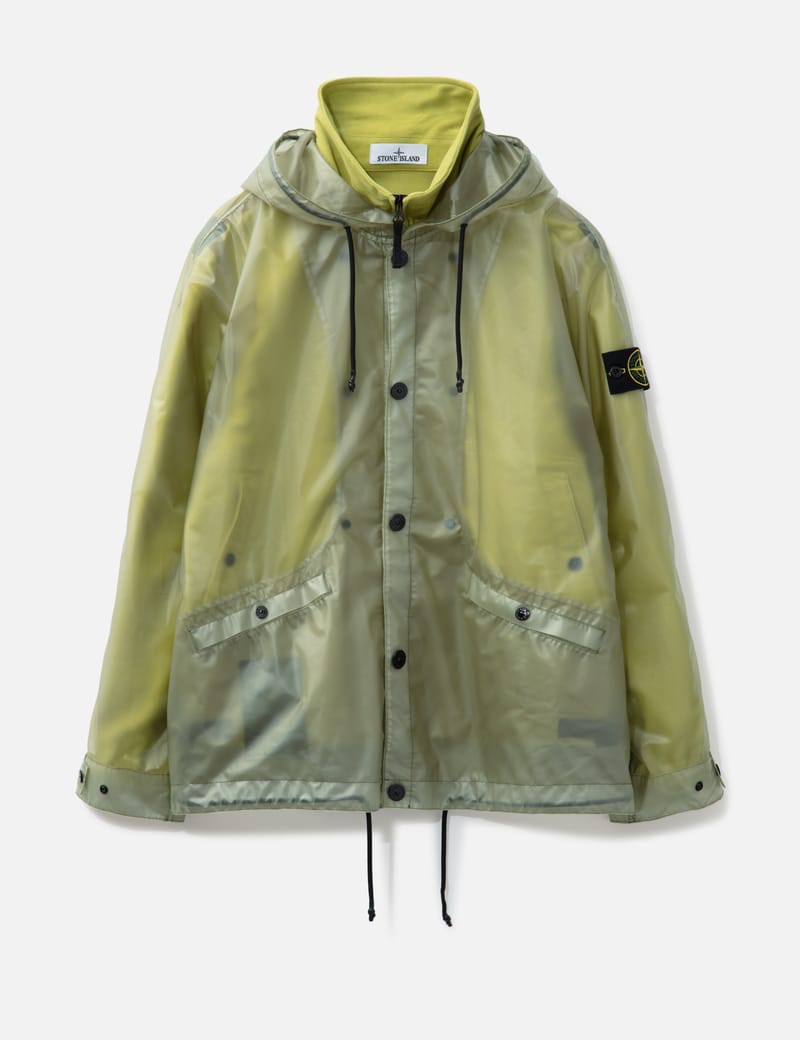 ジャケット・アウター STONE  Cotton Moleskin-tc Jacket Stone Island - Translucent Cover + Cotton Moleskin Jacket | HBX